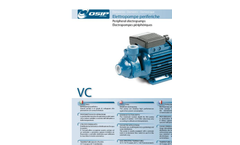 Osip - Model DWS - Deep-Wells Domestic Electropumps - Brochure