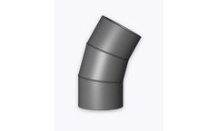 Plastek - Model C30PP - 30° Large Radius Bend
