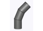 Plastek - Model C45 - 45° Butt Welded Bend for Pipeline Applications