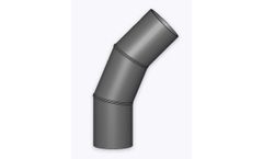Plastek - Model C45 - 45° Butt Welded Bend for Pipeline Applications