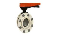 Pimtas - Model U-PVC - Flanged Butterfly Valve