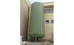 Model S/CP-T - Vertical Fiberglass Tank with Legs
