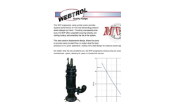 WEBTROL - Model MVP Series - Grinder Pumps Brochure