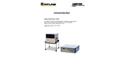 Solartest - Model 1200 - Small Benchtop Solar Simulator - Brochure