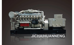 Jichai - Model 1200GF-T - 1000kW LPG CNG LNG Gas Engine Generator
