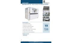  	Ecoprogetti - Model BUFFER FIFO 15 - First In, First Out (FIFO) Storage System - Brochure