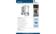  	Ecoprogetti - Model BUFFER FIFO 30 - First In, First Out (FIFO) Storage System - Brochure