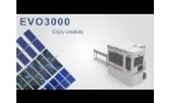 EVO3000 Stringer Machine for Cut Solar Cells Video