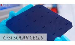 Laser Technology for Photovoltaic