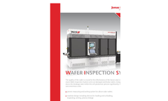 Jonas & Redmann - WIS - Wafer Inspection System - Brochure