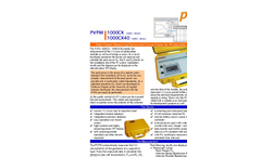 PVE PV-Engineering GmbH - Model PVPM1040X (1000V/40A)- Innovative + Portable I-V-curve tracer and peak power measuring device for PV modules / strings / arrays