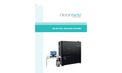 neonsee - Solar Cell Analysis System - Brochure