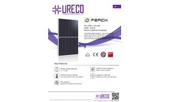 Peach - Model FCK_MED - Mono-Crystalline PV Module - Brochure