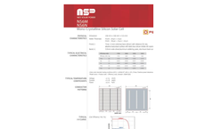 Peach - Model FBK_MFG - Mono-Crystalline PV Module - Brochure