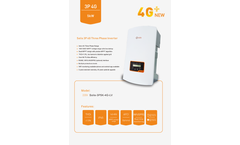 Ginlong - Model S6-GR1P(0.7-3.6)K-M - Single Phase Grid-Tied PV Inverter - Brochure