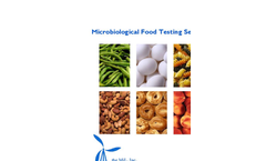 Food Safety & Testing Services - Brochure