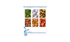 Microbiological Food Testing Services - Brochure