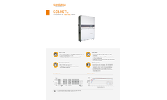 Sungrow - Model SG60KTL - Photovoltaic (PV) String Inverter - Datasheet