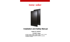 Model TS CIGS C1 Series - Installation and Safety Manual