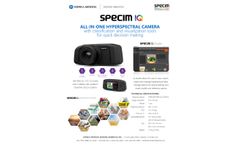 Specim - Model IQ - Hyperspectral Imaging Cameras - Brochure
