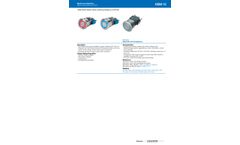 Schurter - Model MSM 16 Series - Medium Stroke Metal Switch - Brochure