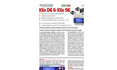  KILO - Model PFNK9-1H7Q9-0M0 - Energy Analyzer & Data Manager Brochure