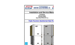 Nordic - Model R Series - Commercial Vertical Liquid-to-Water Heat Pumps-  Manual