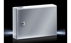 Rittal - Model AE 1004.600 - Stainless Steel Wall-Mounted Enclosure