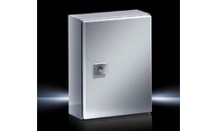 Rittal - Model AE 1002.600 - Stainless Steel Wall-Mounted Enclosure