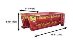 Dumpster-Man - Model 6 Cubic Yard - Mini-Dumpster