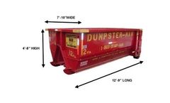 Dumpster-Man - Model 2 Cubic Yard - Mini-Dumpster