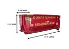 Dumpster-Man - Model 14 Cubic Yard - Mini-Dumpster