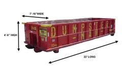 Dumpster-Man - Model 20 Cubic - Yard Dumpster