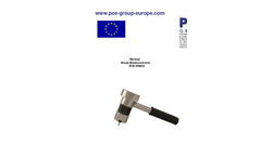 Manual Wood Moisturemeter PCE-WMH3