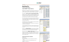 MarKing - Version Pro - Software for Labelling - Brochure
