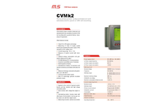 Circutor - Model QNA 600 - Advanced Power Quality Analyzers - Brochure