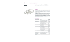 Circutor - Model 3xSCV1-100A/333mV - Split Core Current Transformer - Brochure