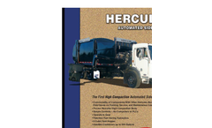 E-Z-Pack - Model Ranger - Automated Side Loader (ASL) - Datasheet