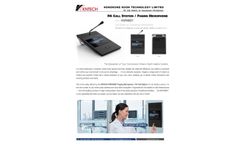 Koon - Model KNPA800T - Gooseneck Microphone - Brochure