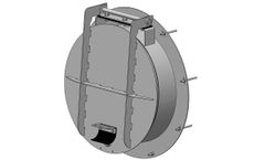 ABS-Armaturen - Model R_D (DN) - Backwater Flap