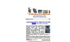 ELECTROMAGNETIC VIBRATOR FOSTERS TO  TOTAL BULK MATERIAL DISCHARGE