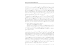 Biological and Chemical Monitoring Brochure