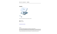 CampSat - Full Automatic Flat Satellite Antenna for Rooftop-Mounting on Vehicles - Datasheet