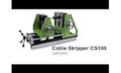 Cable Stripper CS100 Video