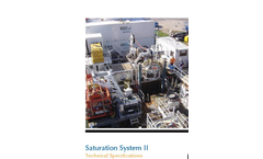 Model SAT II - 6-Man Saturation Diving System - Brochure