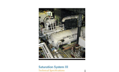 Model SAT III - 6-Man Saturation Diving System - Brochure