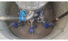 Project - Dry well pumping station with a 3-pump system in Glowno