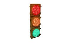 LEDtronics - Model 120VAC Type-1 - LED 8-Inch Traffic Light