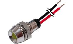 LEDtronics - Model PT301TY5-24V-W6 - Panel Mount LED