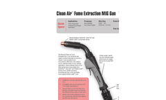 Bernard - Model TA3 - Robotic Air-Cooled MIG Gun - Brochure